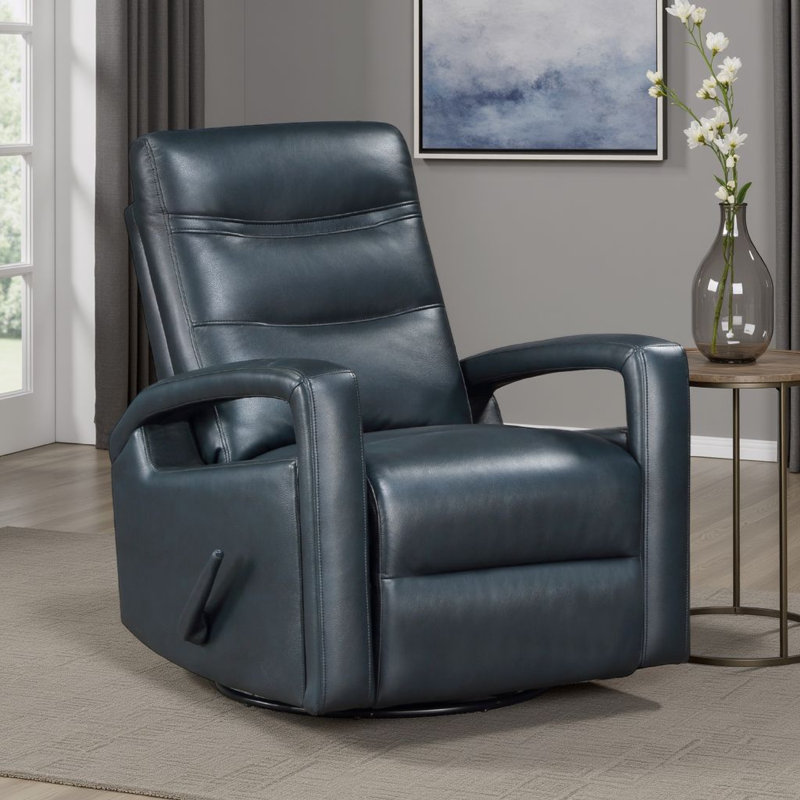 Fauteuil inclinable Kamo, 32 po, similicuir, Marine