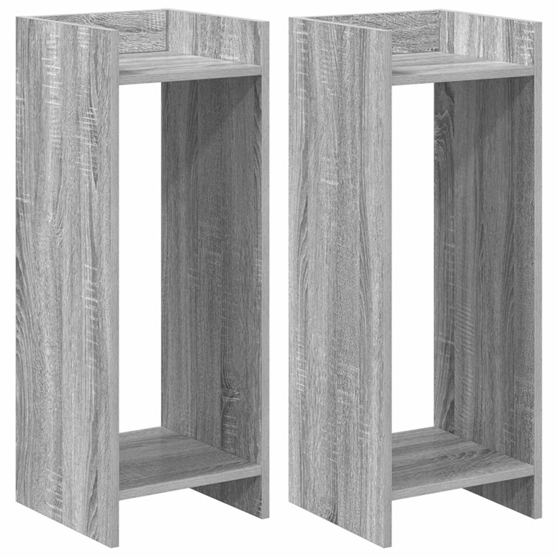 Plant Stand, 80cm H x 30cm W x 30cm D, Grey Sonoma