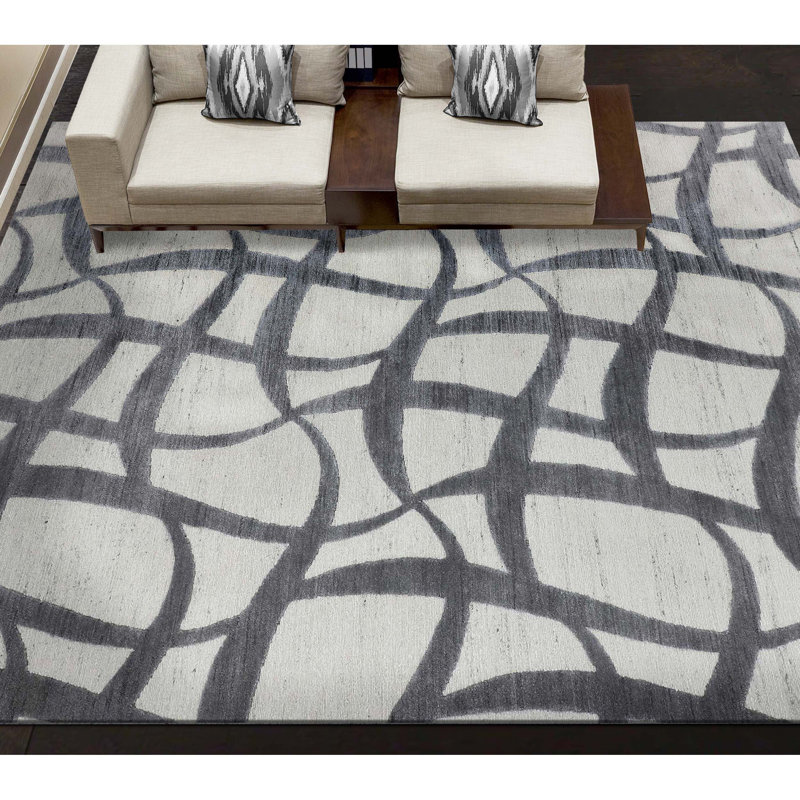 Abstract Area Rug, Rectangle 12' x 15'