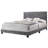 Upholstedred Bed Frame With Headboard-411000813