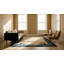 Cream Color Minimalist Open Field Antique Chinese Peking Small Scatter Size Rug