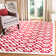 Chatham Hand Tufted Wool Red/Ivory Rug