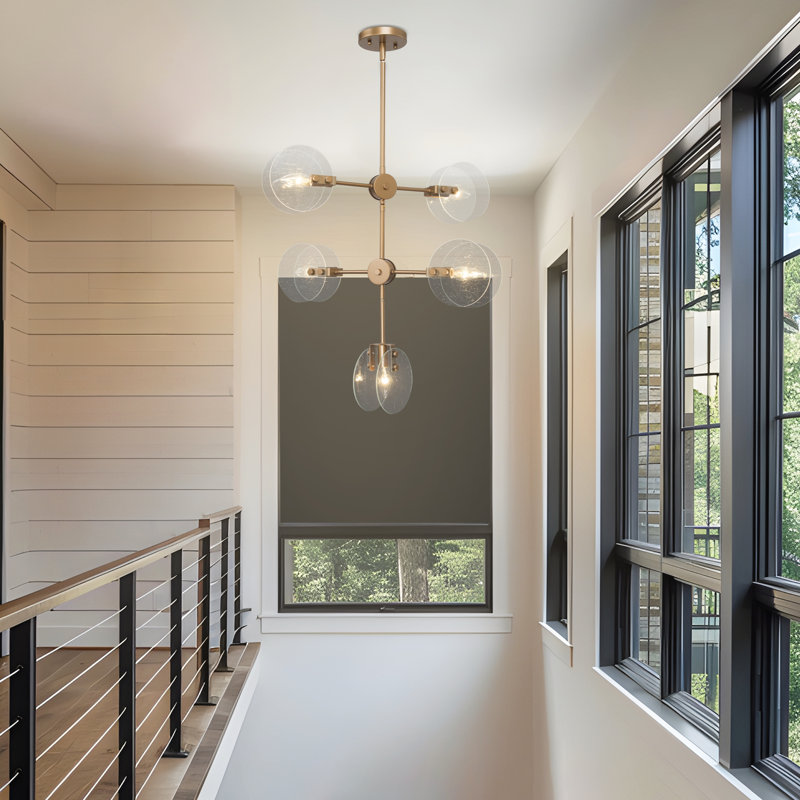 Modern 5-Light Sputnik Kitchen Island Pendant Light