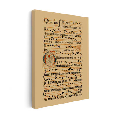 Gregorian Chant Manuscript
