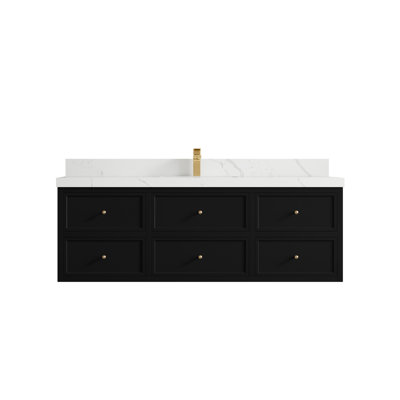 Ensemble de meuble-lavabo simple 60 po Roswell