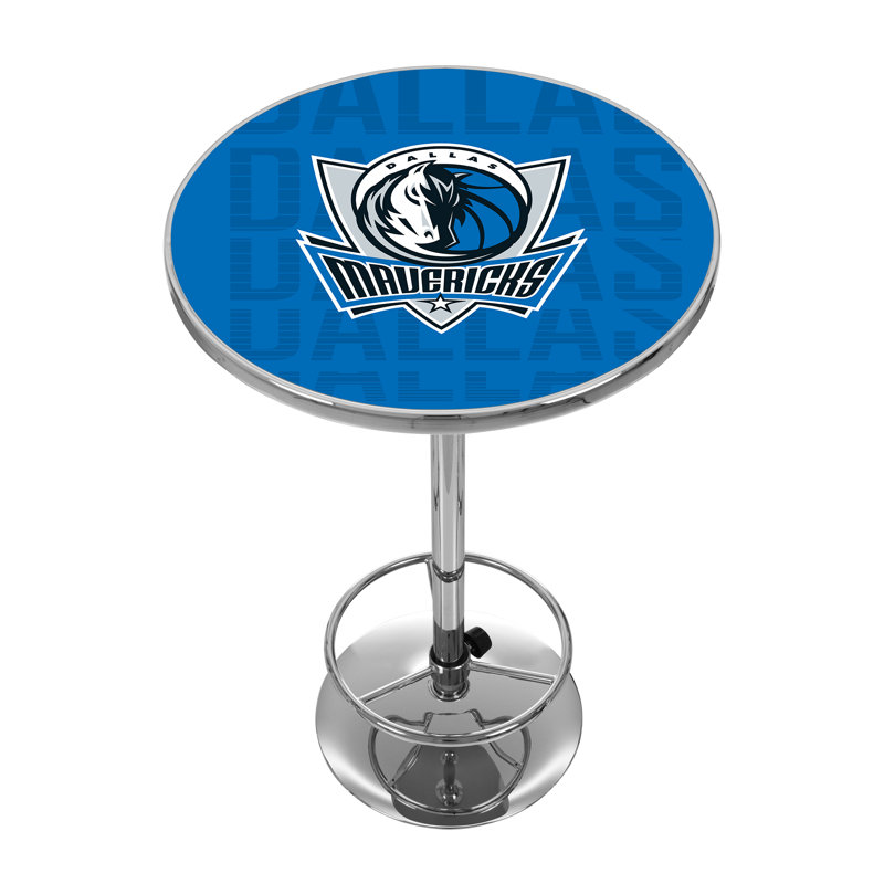 Table de bar avec repose-pieds NBA City, Mavericks de Dallas
