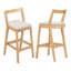 Tabouret en bois d'hévéa-206533591
