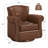 Genuine Leather Wingback Swivel Chair-150645433
