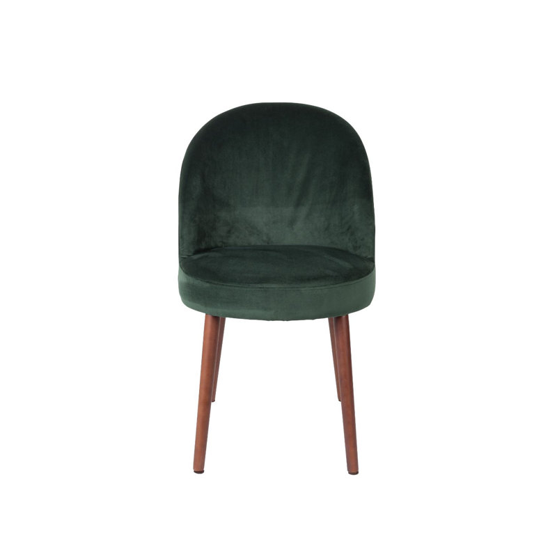 Upholstered Dining Chair, Green