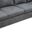 Canapé et chaise longue avec repose-pieds de 97 po Gonen-86410393-86410395
