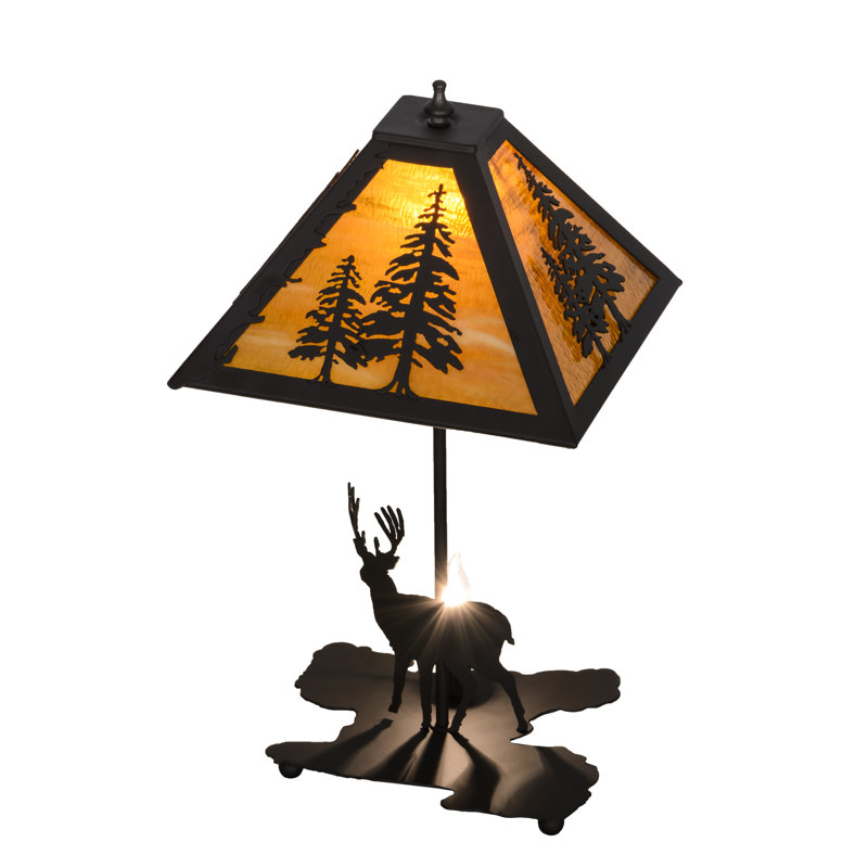 Rustic Lodge Table Lamp
