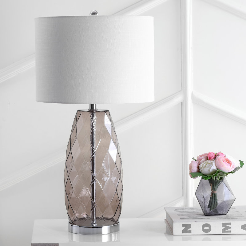 Barnstable Table Lamp, Smoked Gray