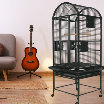 Cage à dôme noire 24 x 22 par A&E