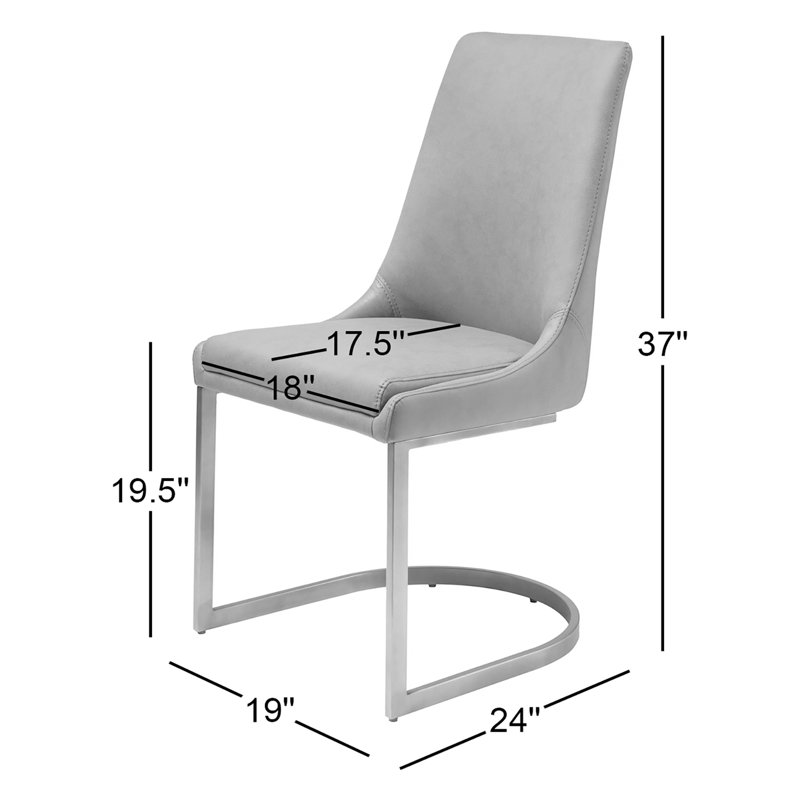 Chaise rembourrée Eloise