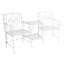 Wrought Iron Outdoor Bench-1046008916