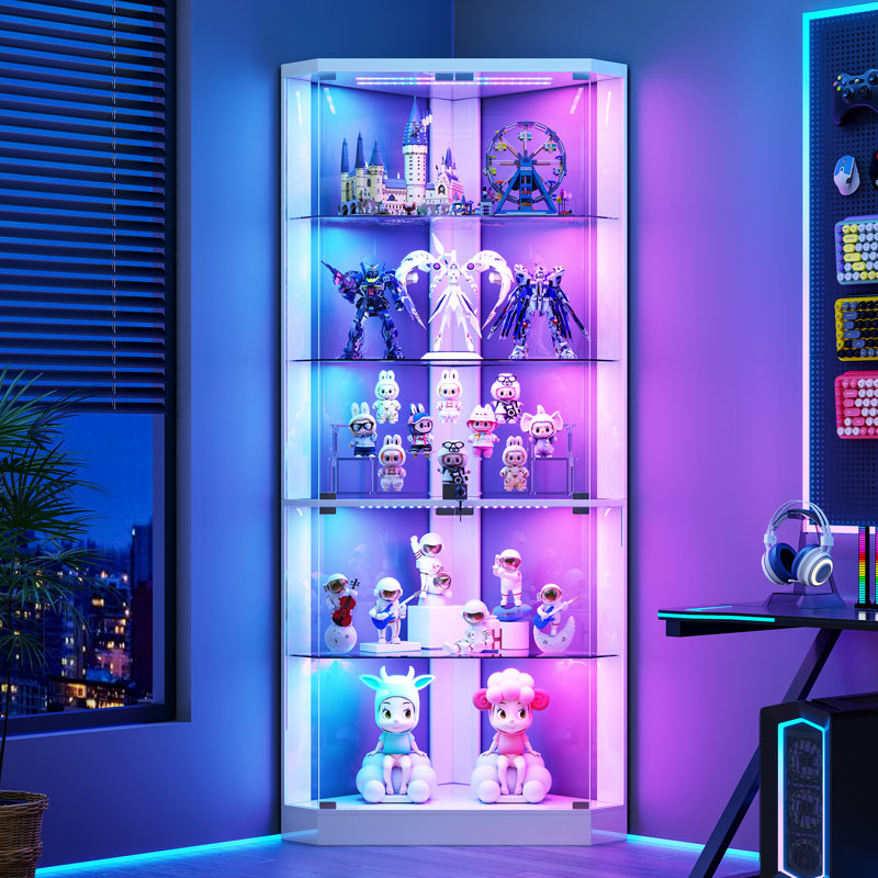 Display Cabinet, White