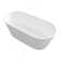 63" Solid Surface Soaking Bathtub