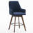 Solid Wood Upholstered Swivel Bar and Counter Stool-1579452277-1581452528