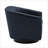 Garland Navy Blue Solid Wood Base Swivel Accent Chair, Comfortable Upholstered Chair Seating for Adults