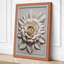 Sculptural Rose Botanical - Wrapped Canvas-1179625659-1179625663