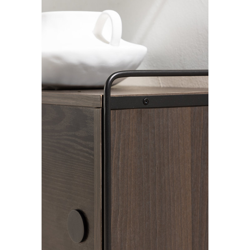 Ruhee 122 Cm Wide Credenza, Mocca