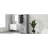 Grey Storage Unit For Bathroom With Efficient Space Utilization Cabinet Three Rack