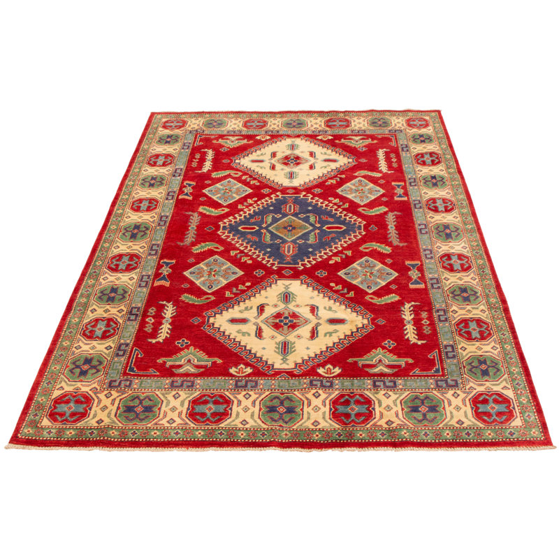 Tapis rouge Finest Ghazni 6 pi 9 po x 9 pi 7 po