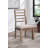 Catcher Upholstered Dining Chairs With Ladder Back