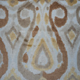 Kasuri - Tear Drop Design Cut Velvet Upholstery Fabric