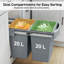 Pull Out Rubbish Bin - 10.57 L