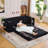 [NEW ARRIVED] [VIDEO PROVIDED]82.25" Convertible Sofa Bed-1142438724