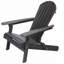 Chaise Adirondack d'extérieur en bois-115299726