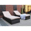 Tyndale 195 cm Long Reclining Single Chaise with Cushions and with Table-353590904-353590905