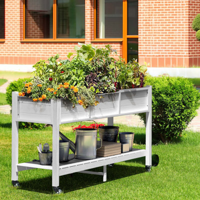 Rufaidah Raised Garden Bed with Drainage Holes