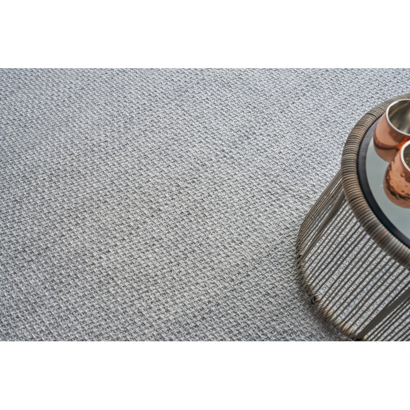 Gamma Area Rug in Silver, Rectangle 12' x 15'