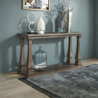 Console moderne en bois minimaliste