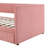Twin Size Corduroy Daybed With Two Drawers And Wood Slat-306619320