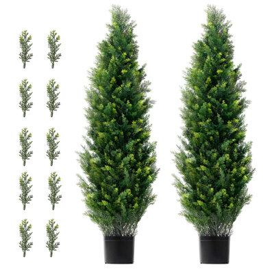 Artificial Cedar Topiary