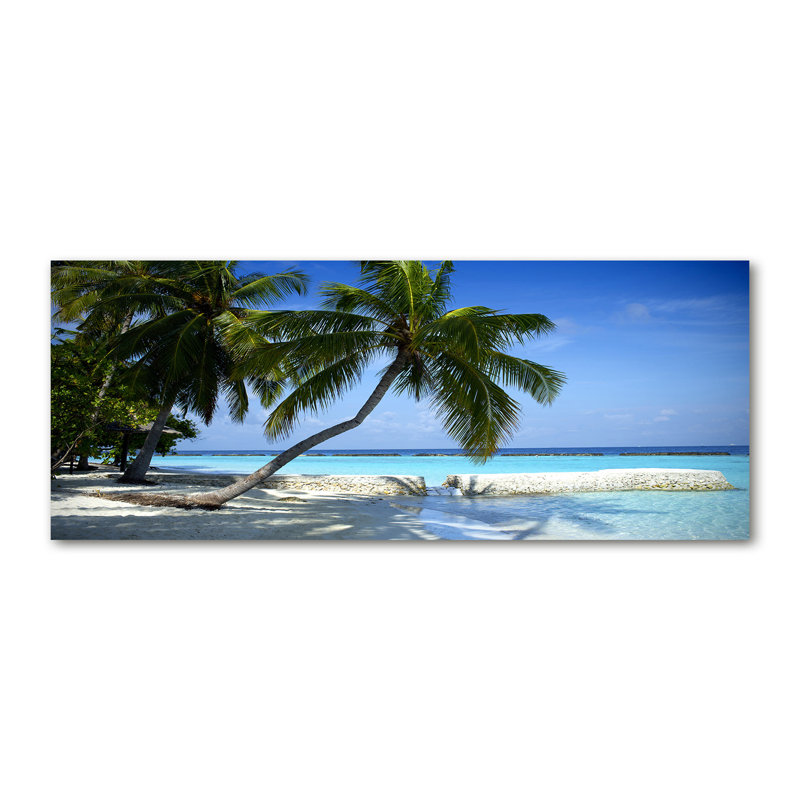 Tropical Beach - Wrapped Canvas Print