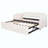 Velvet Upholstered Daybed With Pop Up Trundle-432739731