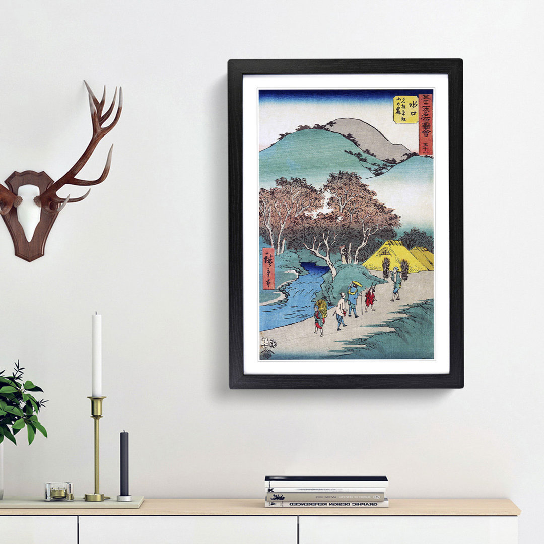 Mizukuchi by Utagawa Hiroshige - Picture Frame Painting Print
