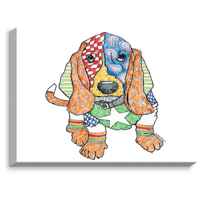" Basset Hound Dog " by Marley Ungaro