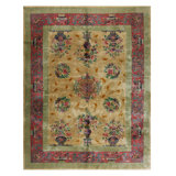 Hand Knotted Wool Area Rug