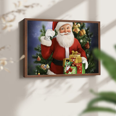 Chirstmas Art-LII -Framed Print - Restickable