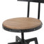 Tabouret de bar pivotant réglable en hauteur Keyosha-107235719-46727732-109482642