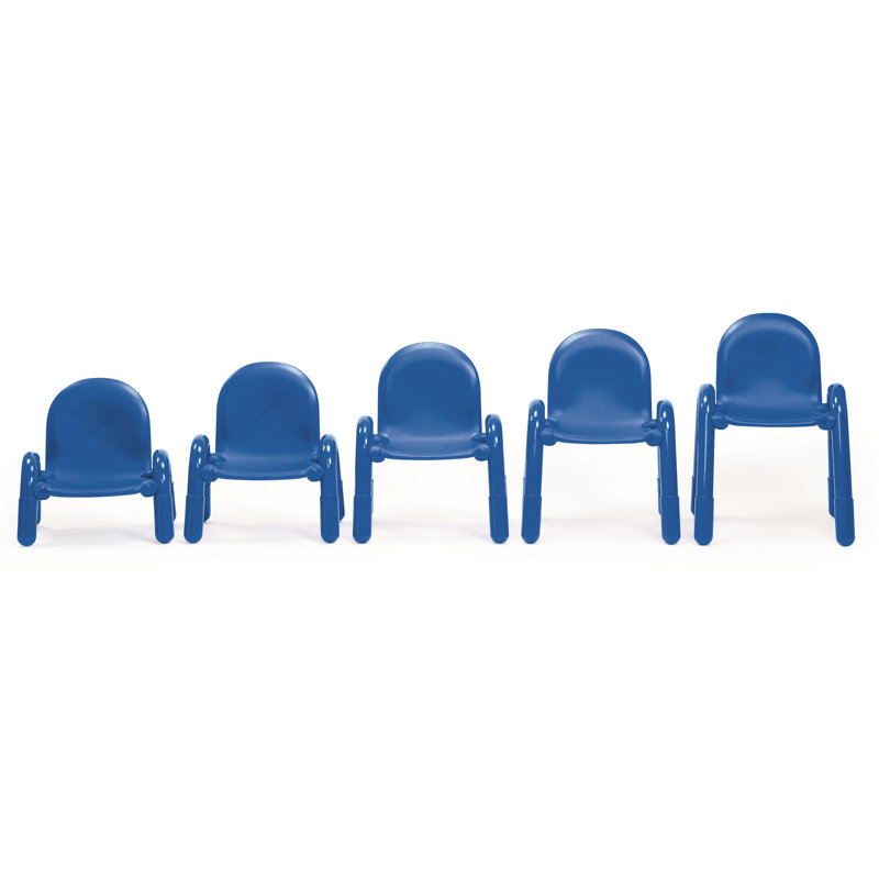 Chaise préscolaire Baseline, Bleu royal, 5 po