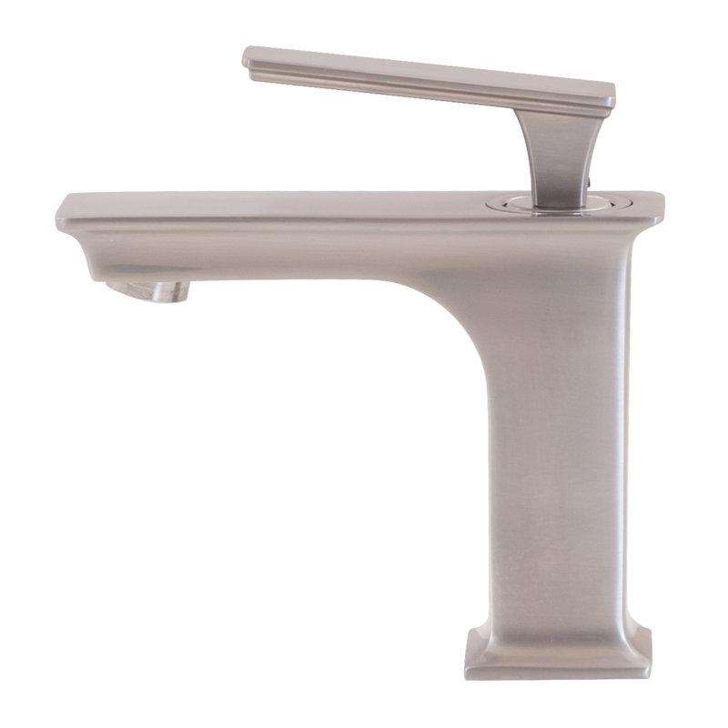 Single-handle Bathroom Faucet, Brushed Nickel