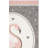 Burgan Polka Dots Gray Area Rug-1353006492