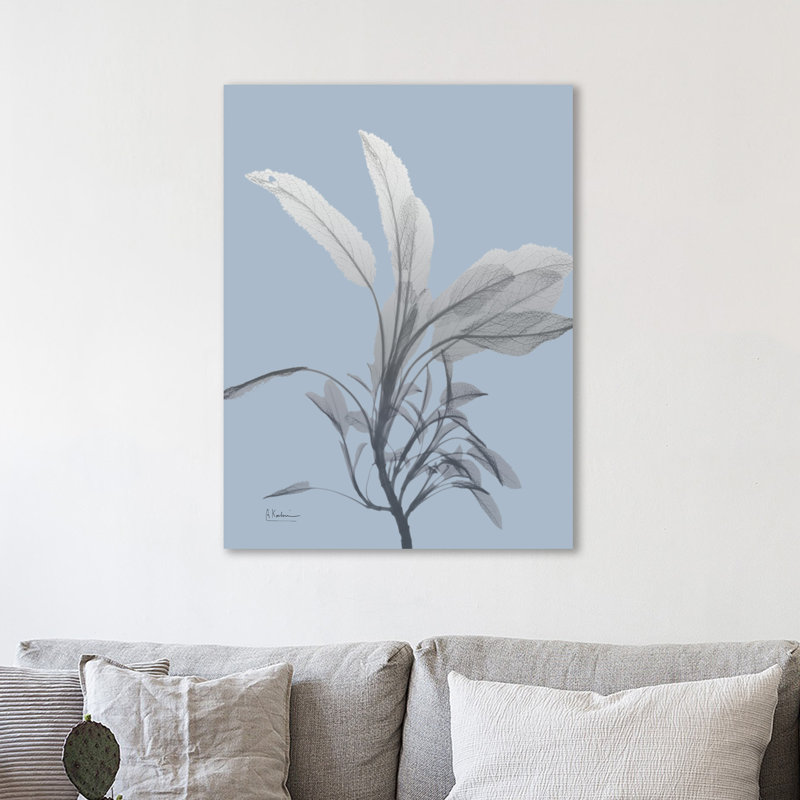 Skyway Sage - Wrapped Canvas Print, 41cm H x 30cm W x 4cm D