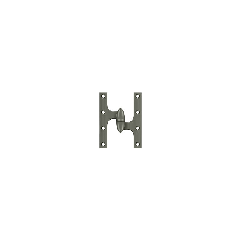 Hinge, Right Hand, Antique Nickel